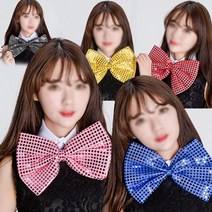 삼소니 스팡클나비넥타이(대) 반짝이 장기자랑, 골드