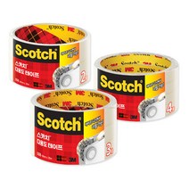 3M 스카치 다용도 테이프 3인치코어 리필(3롤), 단품