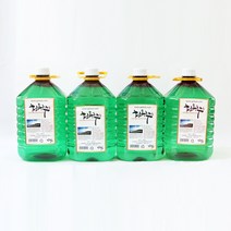 [지리산농부마을 ] 지리산 고로쇠수액 고로쇠물 천왕수, 4개입, 4.5L