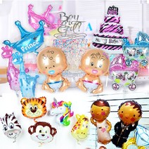 미니스틱 은박풍선모음, 1, 03.기린