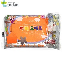 토단교재 하비도예토 350g 주황색