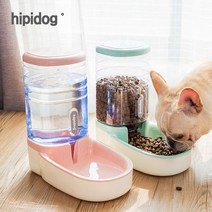 hipidog 정품 강아지 고양이 자동급식기 자동급수기 슬림형, hipidog 자동급수기 슬림형, 그레이