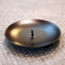 촛대 검정원형 홀더 필라양초촛대, 색상선택