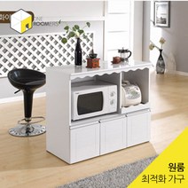 (원루머스) 다용도 발렌타인 홈바, 화이트