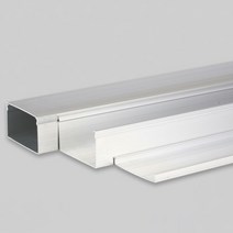 조은몰딩 조은 알루미늄덕트 몰딩 100mm x100mm 1M 몰드, 1개