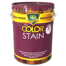 노루페인트 곰팡이방지 목재보호용 올뉴 칼라스테인 무광 16L, 그린2, 1개