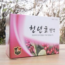 국내산 천년초진액 열매즙/줄기즙 100ml x60포(1박스), 천년초열매즙(well), 1박스/100ml x60포