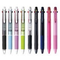 미쓰비시 제트스트림3 멀티볼펜 3색 0.5mm 0.7mm, 0.7투명