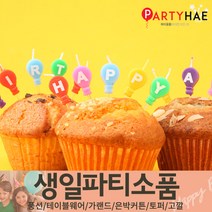 파티해 FUN&파티 생일파티용품2(D~F), E14_큐티풍선생일초