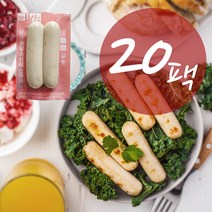 육식토끼 할라피뇨 닭가슴살 소시지 120g 20팩, 할라피뇨맛 120g 20팩