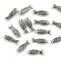 Y4018) 925실버 미니 물고기/팔찌만들기/DIY/부자재/은92.5%