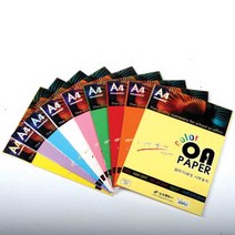 상우 A4 칼라OA용지 칼라복사지 80g S시리즈, 25매입, S21 바다색