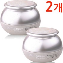 베르가모 화이트닝 미백크림, 50g, 2개