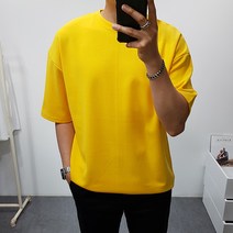 구스마켓 남자 여름 헤비 5부 반팔 티셔츠