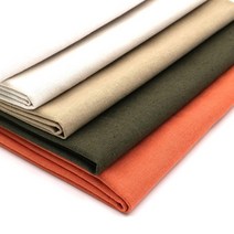 [후야몰]자수용/A컬러/원단/바이오워싱/린넨원단/5색상/프랑스자수/당일발송, 카키1/4마