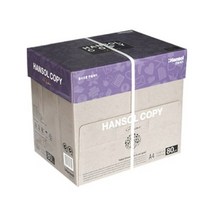 한솔 복사용지 A4 80g 1BOX(500매*5권), 2500매