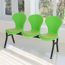 파미가구 아리랑장의자 B형 3인용 대기용의자 로비의자 병원 약국 벤치의자, 그레이천