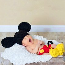 미소사랑 아기셀프촬영 백일아기옷 백일촬영.사계절용