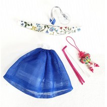 늘솜큐 미니어쳐 한복만들기 리버티 방향제, 3번