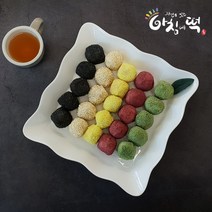 [아침에떡] 정성담은 오색경단 1.5kg (20gx75개), 상세 설명 참조, 20g, 1개