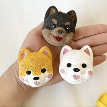 이온캔들 포메라니안차량용 석고방향제, 블랙, 블랙베리엔베이