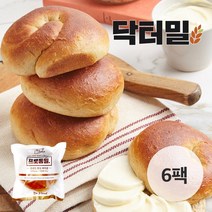 [닥터밀] 프로통밀 베이글 6팩, 단품
