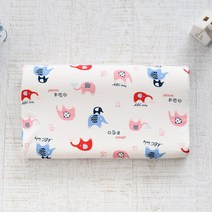 홈메이드 메모리폼 베개 12종 라텍스베개, 엘리펀트-커버만