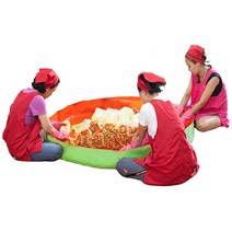 국산 코매트 다용도 김장 도우미 매트 90cm 120cm 140cm 160cm 180cm(김치 버무리 고무다라이 바구니 곡물 건조 물 놀이 매트), 1개