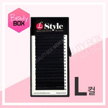 뷰티박스 엘스타일 실크모 L컬+콜라겐 아이패치 속눈썹연장재료, 1개, 0.10-12mm+콜라겐아이패치1쌍
