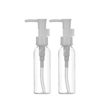 허브스프레이 오일펌프용기 50-400ml, 2개, 60ml투명/흰색캡