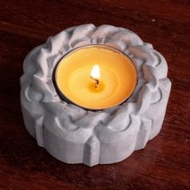 캔들바다 수제몰드 - 레이스 티라이트 홀더