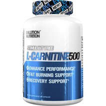 Evlution Nutrition L-카르니틴 500mg 캡슐, 120개입, 1개