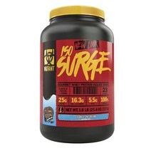 뮤턴트 서지 고메 웨이 프로틴 아이솔레이트 셰이크 쿠키 앤 크림, 727g, 1개