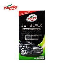 터틀왁스 젯 블랙 박스 피니쉬 키트(6종세트)+금액별사은품 T3KT 검은색차량전용 고광택왁스 고속코팅왁스 액상 광택제