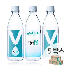 닥터M 500ml 100% 리얼 후기 경도 210 자연 미네랄워터 알카리수로 만든 헬스케어 음료 연구논문 KCI 학술지 등재, 100개