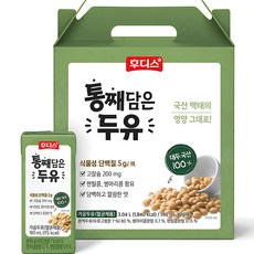 일동후디스 통째담은 두유 16p, 3.04L, 1개