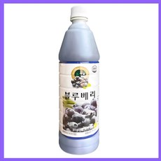 청솔 블루베리 음료베이스 / 과일원액, 835ml, 5개, 5개