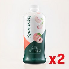 세미 베버시티 후루티 백도 스무디 1.8kg 2개, 1.8L