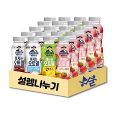 [설렘나누기] 퀘이커 마시는 오트밀 패키지 세트 그레인 5개+우리쌀 5개+딸기 5개+찰옥수수 5개, 1세트, 200ml