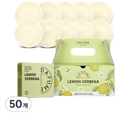 뷰카 클래식 어성초 블랙 차콜 비누 레몬버베나향 100g 10개 상품 이미지