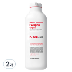 닥터포헤어 폴리젠 탈모 완화 샴푸 플로럴향, 2개, 500ml