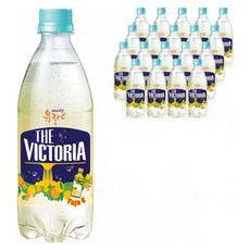 웅진빅토리아 내사랑유자C 탄산음료, 500ml, 20개