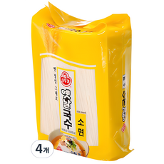 오뚜기옛날 국수 소면, 3kg, 4개