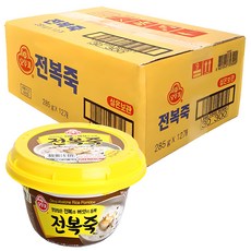 오뚜기 전복죽, 285g, 12개