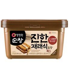 청정원순창 진한 재래식 된장, 2kg, 1개