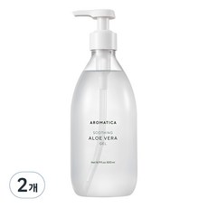 아로마티카 수딩 알로에 베라 젤, 500ml, 2개