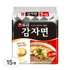 농심 감자면 117g, 15개