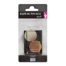 초강력ND자석25mm x 3T 2입, No8, 1개