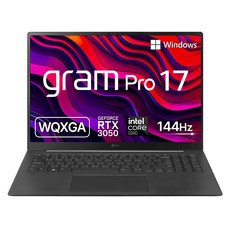 LG전자 2024 그램 Pro 17 43.1 코어Ultra7 지포스 RTX 3050