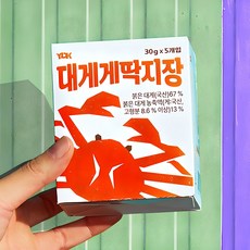 영덕농수산 대게 게딱지장 게내장, 150g, 1박스